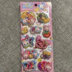 カミオジャパン　スパンコールパーティシール　ハッピーマーチ