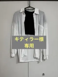 SHEIN Dazy １回着用オーバーサイズ シャツ/シアーシャツ／とろみシャツ