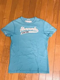 Abercrombie ロゴ Tシャツ 水色のサムネイル