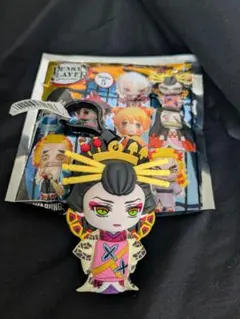 鬼滅の刃　キーホルダー　堕姫　遊郭編　蕨姫花魁