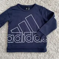 adidas ネイビー トレーナー