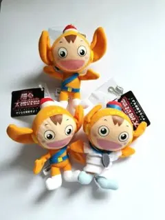 踊る大捜査線　湾岸くんマスコット キーホルダー3点セット
