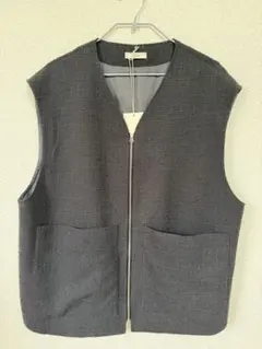 LIDNM LIGHT TWEED LINING VEST - メルカリ