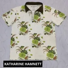 キャサリンハムネット KATHARINE HAMNETT 襟付き半袖Tシャツ和柄のサムネイル
