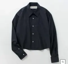 【新品未使用】THE SHINZONE ショートシャツ Navy 34のサムネイル