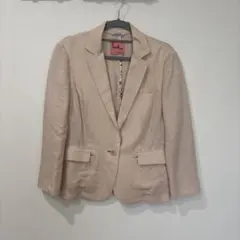 ポールスミスPaulSmithレディースジャケットピンク夏42サイズLのサムネイル