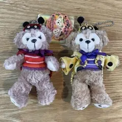 【 新品 タグ付き 】ダッフィーシェリーメイ ぬいぐるみバッチ ぬいば