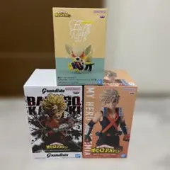 僕のヒーローアカデミア 爆豪勝己 フィギュア 3種セット