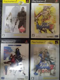 PS2ソフト4本セット バイオハザード4他 まとめ売り