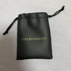 GOLDEN GILT 巾着袋 ブラック