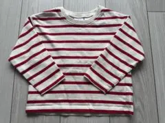 【ZARA】長袖カットソー　ストライプ　98㎝