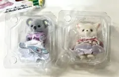 シルバニア赤ちゃんティータイム　フェネックの赤ちゃん　カレブ　コアラのアデレード