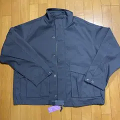 スタンドジップツイルブルゾン