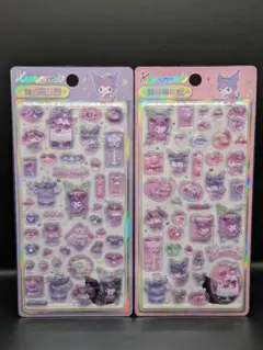 【正規品】クロミ　立体シール　ぷっくりシール　2枚セット　ボンボンドロップ