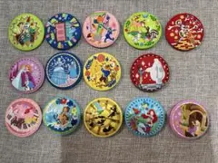 【セミコンプ】ディズニー刺繍缶バッジ２　14種類セット　第二弾