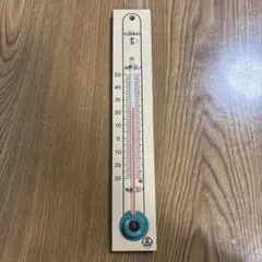 닛케이 목재 아날로그 온도계 -30℃ ~ 50℃