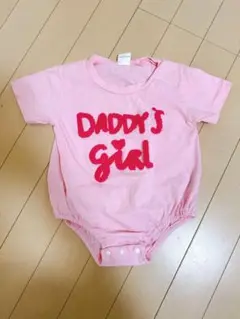 DADDY'S girl ロンパース　80サイズ