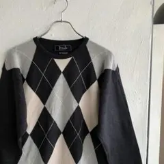 スコットランド製 pringle of Scotland アーガイルニット