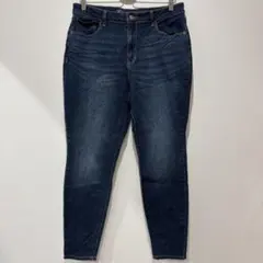 NO BOUNDARIES ストレッチ デニムパンツ レディース 大きめサイズ