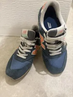 New Balance WL996COM ネイビー/オレンジ 8 US