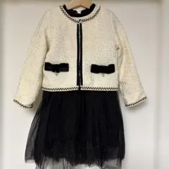 フォーマル　ジャケット付きワンピース