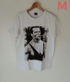 アーノルド・シュワルツェネッガー シュワちゃん 葉巻 映画Tシャツ(Ｍ)Q02