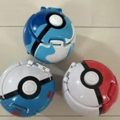 ポケモン モンスターボール型トイ 3個セットのサムネイル