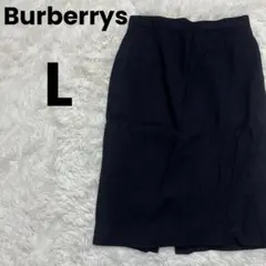 Burberrys バーバリー　タイトスカート　スカート　ひざ丈　ブラック　L