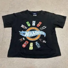 Hot wheels キッズ　半袖　tシャツ 黒　ブラック　6のサムネイル