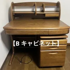 【浜本工芸】学習机　Bキャビネット(袖机) 【匿名配送】 楽天市場】浜本工芸 安心の日本製 学習デスク学習机 袖 ワゴン 事務机・学習机