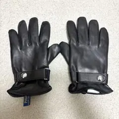 POLO RALPH LAUREN 手袋　レザー　スマホ対応　美品