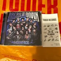 THE RAMPAGE サイン入りレシート CD
