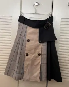 axes femme スカート　春服