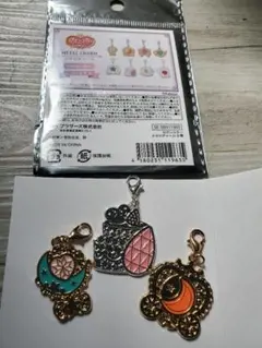 【新品・未使用】セボンスター　メタル　チャーム　3つ　セット