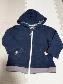 ファミリア　ネイビーパーカー