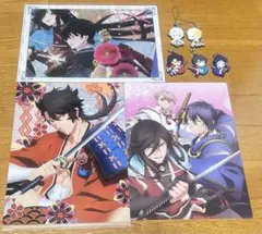 刀剣乱舞 クリアファイル キーホルダー グッズセット おまけつき