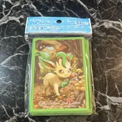 ポケモンカードゲーム デッキシールド リーフィア 64枚入り