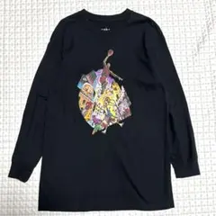 美品 JORDAN ジョーダン ロンT NIKE ナイキ 復刻 ブラック xs