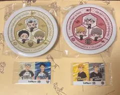 『ハイキュー』　くら寿司　寿司皿、カード　梟谷&稲荷崎