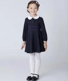 美品 組曲 クミキョク ワンピース 刺繍 フォーマル 130cm