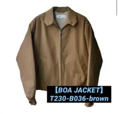 タイムイズオン【BOA JACKET】T230-B036-brown ovyz