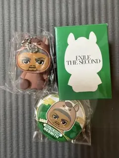 EXILE THE SECOND ネスミス キーホルダー缶バッジセット