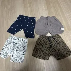 ベビー ボトムス 4点セット 80cm tete a tete