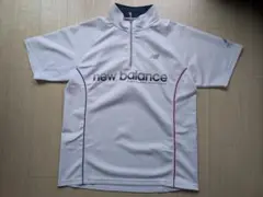 new balance ポロシャツ Mサイズ ホワイト