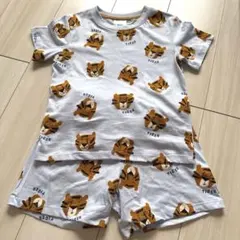 【新品タグ付き】H&M トラ柄　セットアップ　90のサムネイル