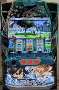 パチスロ　大都　実機　ソードアートオンライン＋スマスロユニット付のサムネイル