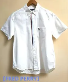 【FRED PERRY】 フレッドペリー 半袖 トリコロール テープデザイン