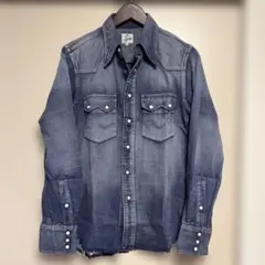 Needles 尼特爾斯 牛仔西部襯衫 S 破損加工