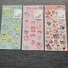 Sanrio Characters シール 3枚セット（45）のサムネイル