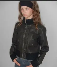 blackupレザージャケット ブラック BLACKUP(ブラックアップ) レザージャケット・コート(レディース